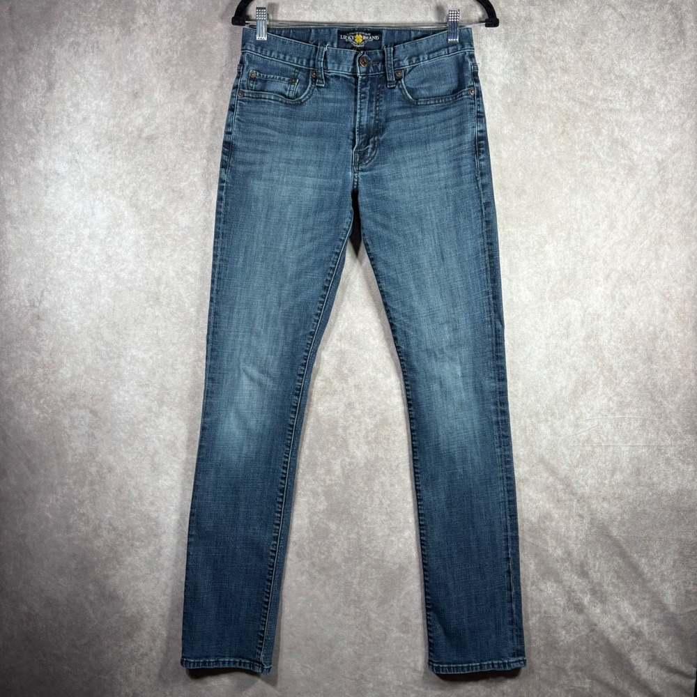 Lucky Brand Jeans Men 29x34 Blue 121 Heritage Slim Denim Casual Classic Everyday